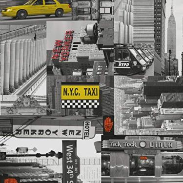 Imagem de Plástico Adesivo 45cmx15M New York 1 Rolo, Gekkofix, 11916BR, Multicor