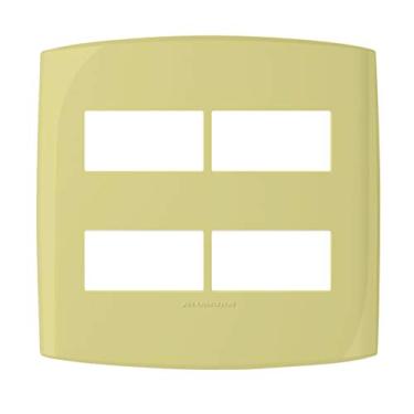 Imagem de Placa 4X4 4 Módulos Distanciados, Alumbra, Bliss 4753, Abacaxi Maduro