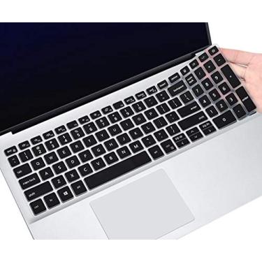 Imagem de Capa de teclado para Dell Inspiron 15.6 17.3, Dell G15 5510 5515 5520 5521 5525 5530 5535, Inspiron 3501 3505 5501 5502 5505 5508 555 84 55 90 5593 5598 7000 7590 7591 7501 7506 7706, Vostro 15 Skin
