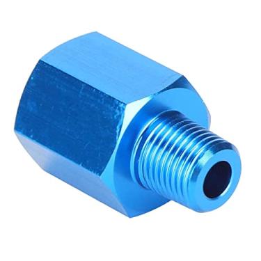 Imagem de NPT Redutor Adaptador Alumínio Liga Durável M12 a 1/8 Manômetro Parte Explosão GM