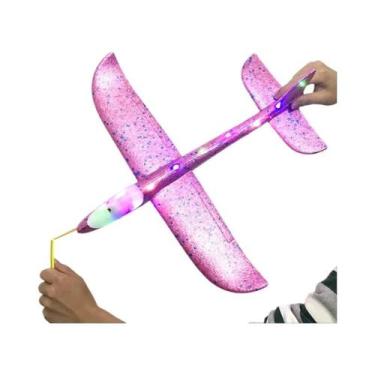 Imagem de Avião De Espuma Grande De 50cm, Planador Leve, Avião De Bolha Inercial