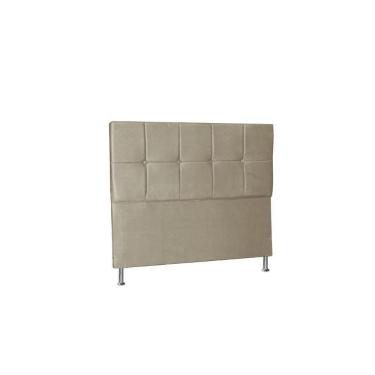 Imagem de Cabeceira Lisboa 1,95 Cm Cama Box King Size Suede Bege