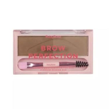 Imagem de Sombra para Sobrancelhas Brow Perfection, Kit com Pincel Aplicador Ruby Rose (Cor 03/04)
