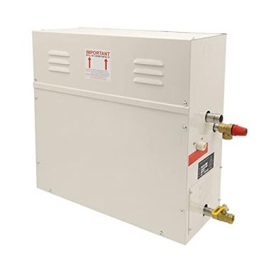 Imagem de Gerador de vapor para sauna, kit gerador de vapor comercial, gerador de vapor autodrenante, sistema de chuveiro, spa, chuveiro, sauna, gerador de vapor para uso doméstico, acessórios de sauna (cor