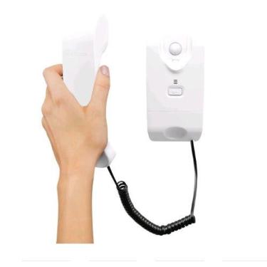 Imagem de Intelbras extensao interfone 1010 audio, Branco, Bivolt