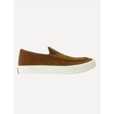 Imagem de Tênis Aramis Masculino Slip On Easy Drive Suede Marrom-Masculino