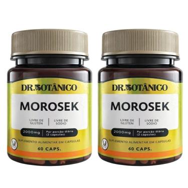 Imagem de Kit 2 x Morosil Morosek Laranja Moro 2000mg Dr. Botânico Pote 60 Cápsulas Original-Unissex