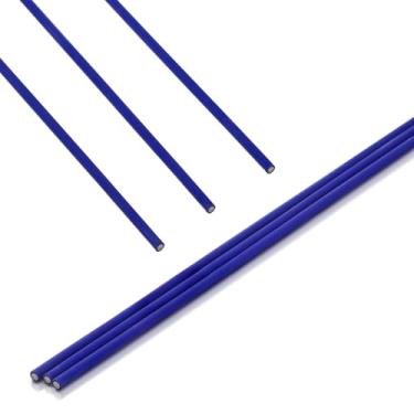 Imagem de Hicarer 3 varetas de solda de prata saco Aws - 7 hastes de soldagem de liga de prata solda de prata, revestimento de fluxo, tamanho: 2/63.5 cm x 50.8 cm para kit de brasagem