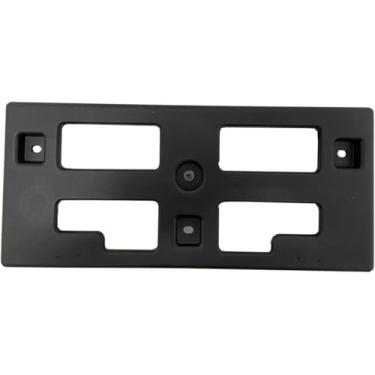 Imagem de DAT AUTO PARTS Substituição do suporte da placa de licença frontal para Hyundai KONA 2022 2023 exceto modelos N-LINE e EV plástico texturizado preto HY1068136 86519J9CB0