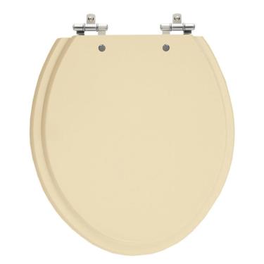 Imagem de Assento Laqueado Oval Salmão Tampa Para Vaso Universal Mdf