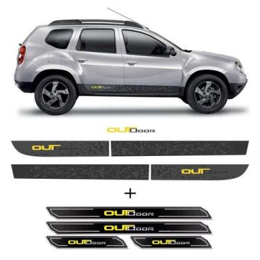 Imagem de Faixa Duster Outdoor 2015 + Soleira Protetora Completo - SPORTINOX