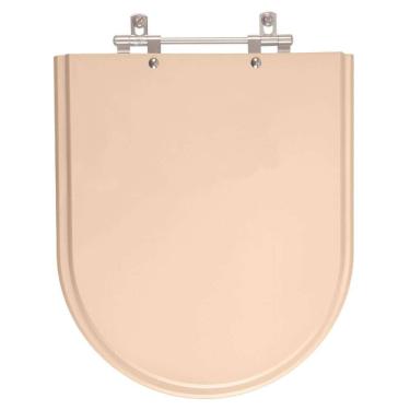 Imagem de Assento Sanitário Carrara Rosa Floral Para Vaso Deca