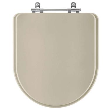 Imagem de Assento Sanitario Poliester Carrara Bege Saara Para Vaso Deca