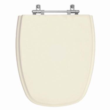 Imagem de Assento Sanitário Laqueado Monte Carlo Creme Para Vaso Deca