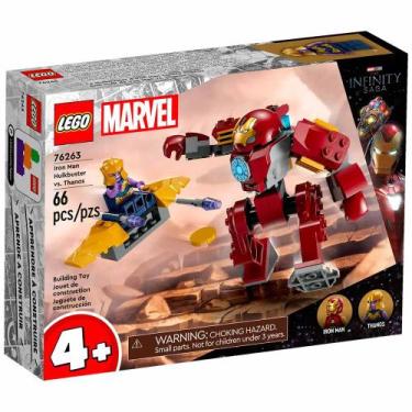 Imagem de Lego Marvel - Hulkbuster Do Homem De Ferro Vs Thanos - 66 Peças - Lego