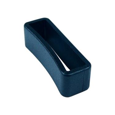 Imagem de Cinto retangular de plástico de reposição para corda de paraquedista West Coast – 5/8, 3/4 ou 1 polegada no pacote de 5, 10, ou 20, Preto, 1 Inch X 5 Pack