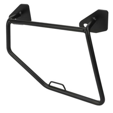 Imagem de Rack de Transporte de Bagagem Lateral para Motocicleta, à Prova de Desbotamento, Resistente à Ferrugem, Durável, Capacidade de Carga Perfeita, Rack de Suporte para Bolsa de Sela