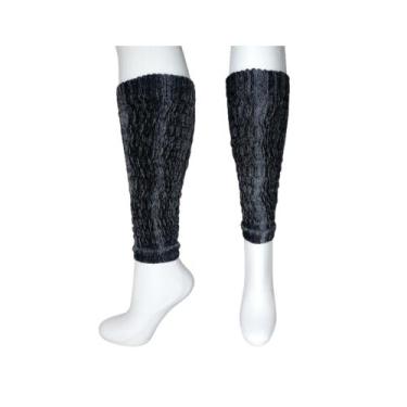 Imagem de 1 Par Meia Polaina Colorida Feminina Fitness Ginástica Treino Aeróbica