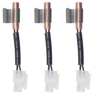 Imagem de ZATUX Termistor de geladeira W10383615 com clipe compatível com freezers Whir-lpool, substitui WPW10383615 AP6020675 PS11753994 EAP11753994 2118226