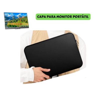 Imagem de Capa Case Bolsa Protetora Monitor Portátil - 18.1 Polegadas Rìgida - N