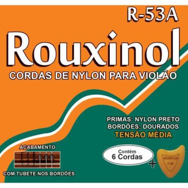 Imagem de Encordoamento para Violão NYLON Rouxinol R53A Média Tensão