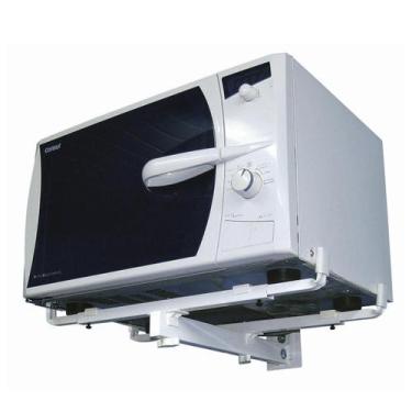 Imagem de Suporte Microondas Forno Elétrico Universal Parede Branco Até 50Kg - I