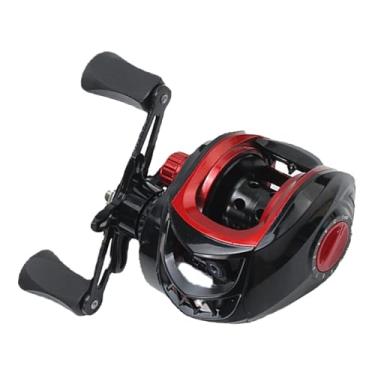Imagem de Denash Carretel Baitcaster, proporção de engrenagem 7.2: 1, força de frenagem de 8 kg, carretel de pesca com função de linha antiexplosão, carretel de isca universal longo fundido para sal, água doce
