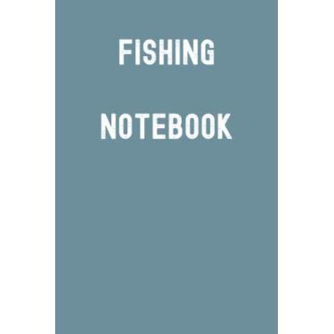 Imagem de Fishing Notebook: Spirit Mountain Blue Matte Finish Lined Journal, 120 Pages, 6 x 9, Gift For Thinkers, List Makers and Doers (Fishing Notebook Journal)