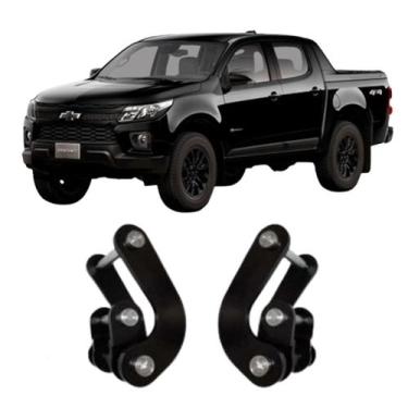 Imagem de Kit Alívio S 10 2012 a 2024 Aço Carbono Preto - C&K