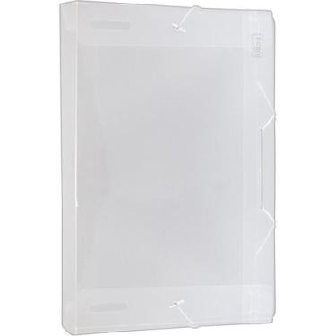 Imagem de Pasta Aba Elástico Polipropileno 0,60mm Ofício Lombo 40mm Cristal - Ti