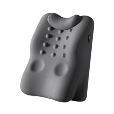 Imagem de IEUDNS Almofada de encosto em cunha para sentar na cama, almofada para dormir em camas e sofás, apoio de cama de espuma viscoelástica, travesseiro de, Cinza Escuro