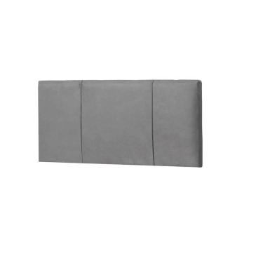 Imagem de Painel Donna Cama Box Casal 90cm Suede Cinza