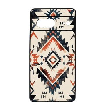 Imagem de qizjio Capa de telefone ocidental à prova de choque protetora asteca para Google Pixel 7