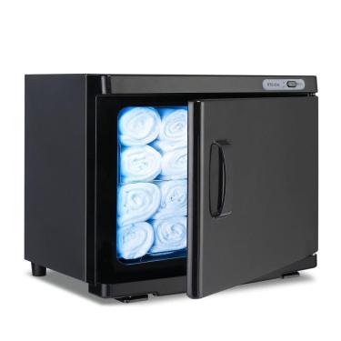 Imagem de Aquecedor de Toalhas de 23L de Capacidade Ideal para Barbearia e Spas, 110V, Winado, Preto