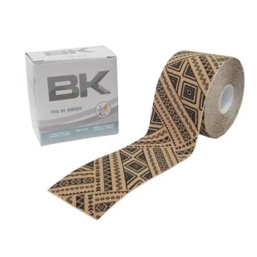 Imagem de Fita Bandagem Tape Funcional Elástica Tattoo Preto