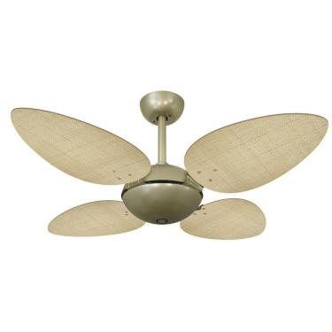 Imagem de Ventilador de Teto Volare Office Petalo Palmae Natura 127V