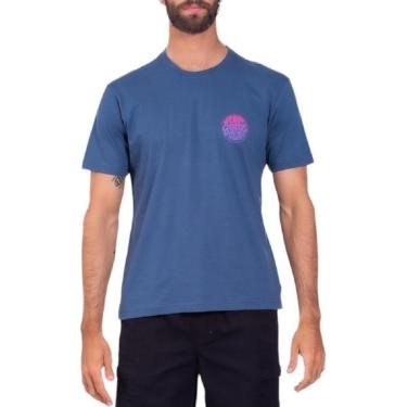Imagem de Camiseta Rip Curl Wettie Icon Gradient 0296MTE Masculino-Masculino