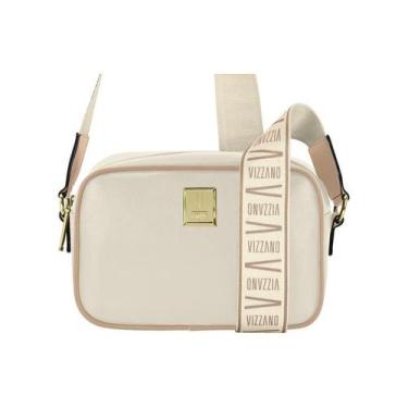 Imagem de Bolsa Feminina Vizzano Transversal Tiracolo Alça 10003.10, Branco off