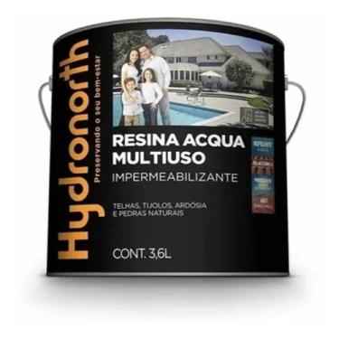 Imagem de Resina Base Agua Hydronorth Grafite Universal Pedra Telha Tijolo 3,6l 