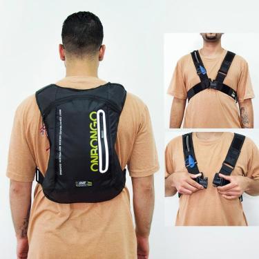 Imagem de Mochila Hidratação Onbongo Bike Impermeável Bolso Térmico Trilha 2 Litros-Unissex