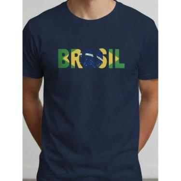 Imagem de Camiseta Casual Masculina Copa do Mundo 2026 Jogos Malha em Algodão do