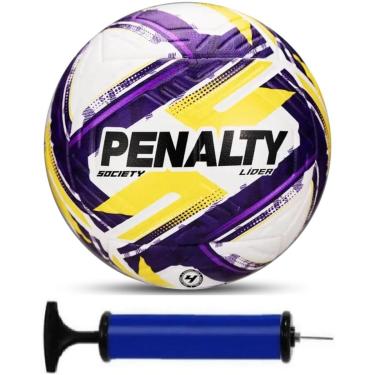 Imagem de Bola Society de Futebol Penalty Lider N4 Infantil Oficial mais Bomba de Ar-Unissex