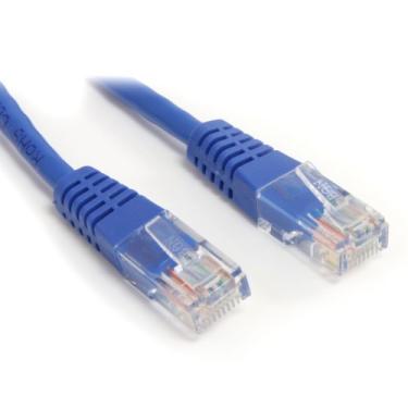 Imagem de StarTech.com Cabo Ethernet Cat5e - 1,8 m - Azul - Cabo Patch - Cabo Cat5e moldado - Cabo de rede curto - Cabo Ethernet - Cabo Cat 5e - 1,8 m (M45PATCH6BL)
