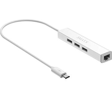 Imagem de Adaptador Micro USB Host OTG Ethernet para Raspberry Pi Zero, tablet Android mais antigo, Google Chromecast Stick - HUB alimentado