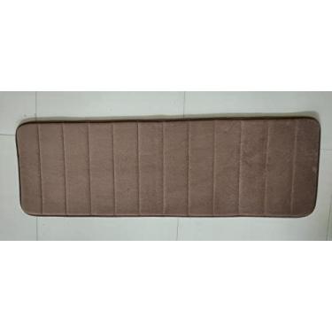 Imagem de SHENGANG Tapete de banho antiderrapante para casa tapete de banheiro macio coral lã memória espuma tapete tapete cozinha banheiro decoração do chão, cor, 40X120cm