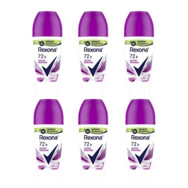 Imagem de Desodorante Roll-on Rexona Feminino Active Emotion 50ml Desodorante roll-on rexona feminino active emotion 50ml