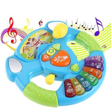 Imagem de Volante Musical Educativo Atividade Interativa Para Bebe - Fun Game