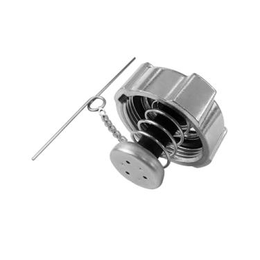 Imagem de Vaticas Tampa de combustível de substituição 16MF325 20828883 MAK16MF325 Apto para caminhões pesados Mack fêmea liga de alumínio