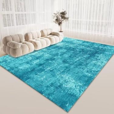 Imagem de Tapete verde estilo americano macio grande sala de estar área tapetes decoração quarto sala tapete de chão, flanela 12.200 x 250 cm 78,7 x 98 pol.