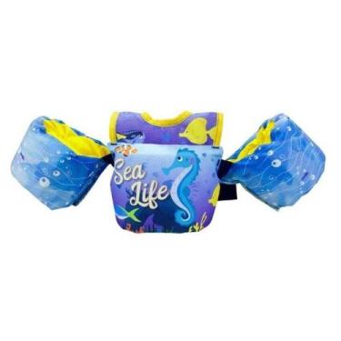 Imagem de Colete Salva Vidas Homologado Infantil Prolife Sea Life Até 25 Kg - SE
